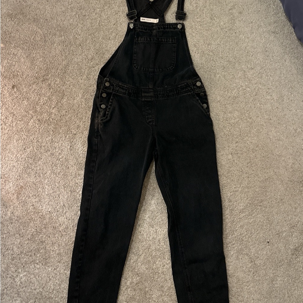 ASOS Black Denim Jumpsuit